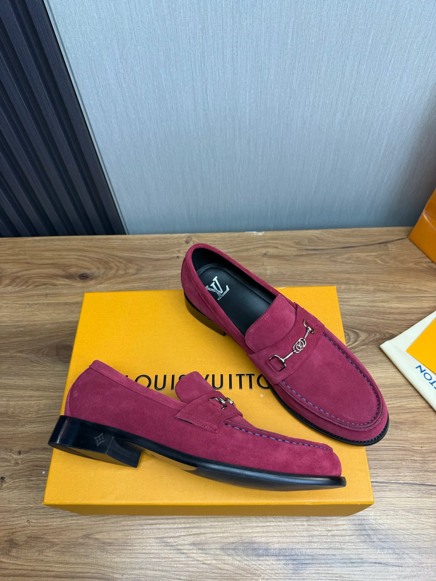 Factory 660💰 LV. Men's business casual leather shoes, all made of imported original brand leather, just to create a more comfortable wearing experience, original non-slip and wear-resistant outsole ✔️16-45 (38.45 non-returnable)